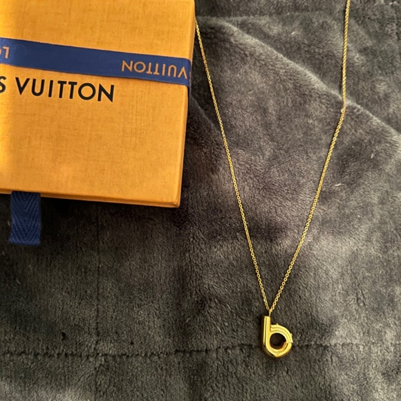 Louis Vuitton “LV & Me” Collection Letter ‘B’ Necklace - Picture 11 of 12